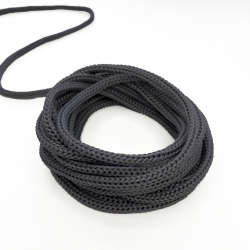 Шнур для одежды d-4.5мм, цвет Серый (на отрез)  в Саратове