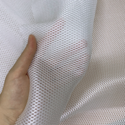Сетка 3D трехслойная Air mesh 160 гр/м2, цвет Белый (на отрез)  в Саратове