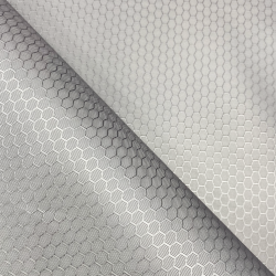 Ткань Оксфорд 300D PU Рип-Стоп СОТЫ, цвет Светло-Серый (на отрез)  в Саратове