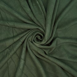 Флис Односторонний 130 гр/м2, цвет Темный хаки (на отрез)  в Саратове