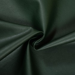 Эко кожа (Искусственная кожа), цвет Темно-Зеленый (на отрез)  в Саратове