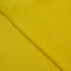 Флис Односторонний 180 гр/м2, Желтый (на отрез)  в Саратове