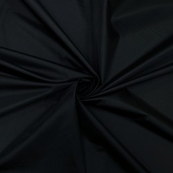 Ткань Дюспо 240Т WR PU Milky, цвет Черный (на отрез)  в Саратове