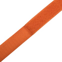 Контактная лента 25мм  Оранжевый (велькро-липучка, на отрез)  в Саратове