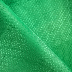 Ткань Оксфорд 300D PU Рип-Стоп СОТЫ, цвет Зелёный (на отрез)  в Саратове