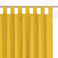 Штора уличная на Петлях (В-220*Ш-145) Желтая, (ткань Оксфорд 600)  в Саратове