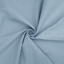 Ткань Перкаль, цвет Серый (на отрез) (100% хлопок) в Саратове